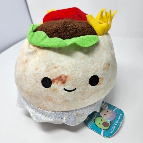 Squishmallows‎ Flip-A-Mallows Austin Avocado Bernardo Burrito Plush - Picture 1 of 3